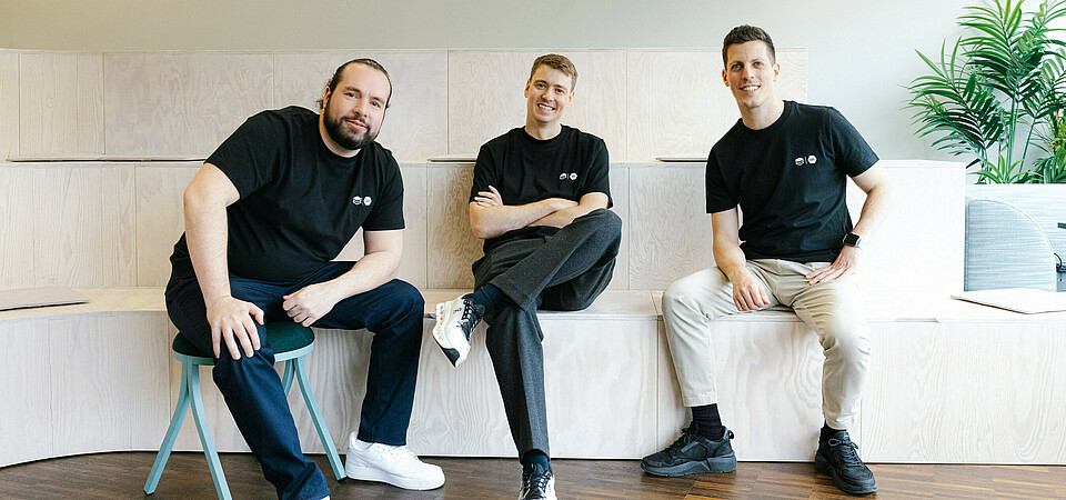 StackFuel Co-Founder and CTO, Stefan Berntheisel; Multiverse Founder and CEO, Euan Blair; StackFuel Co-Founder and CEO, Leo Marose StackFuel Co-Founder and CTO, Stefan Berntheisel; Multiverse Founder and CEO, Euan Blair; StackFuel Co-Founder and CEO, Leo Marose