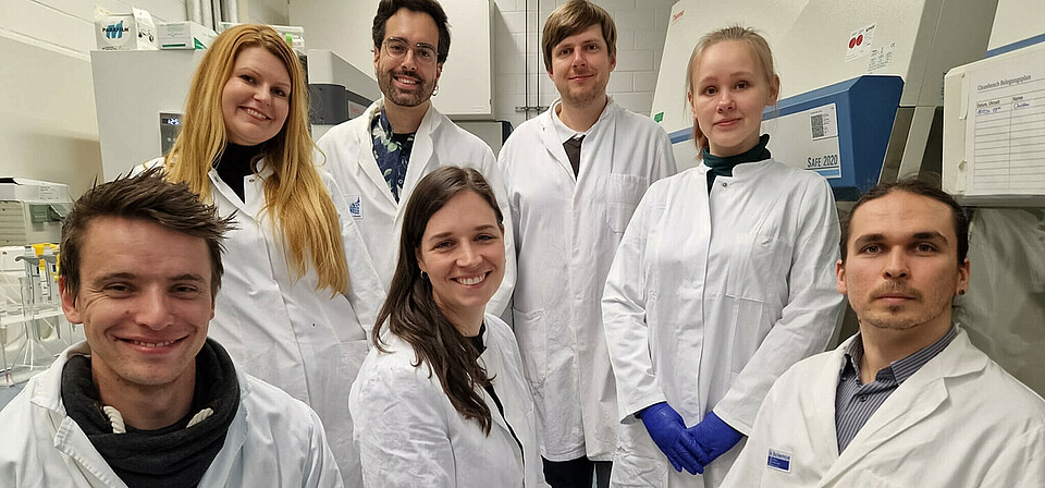 The Cultimate Foods team The scientists of Cultimate Foods in their lab