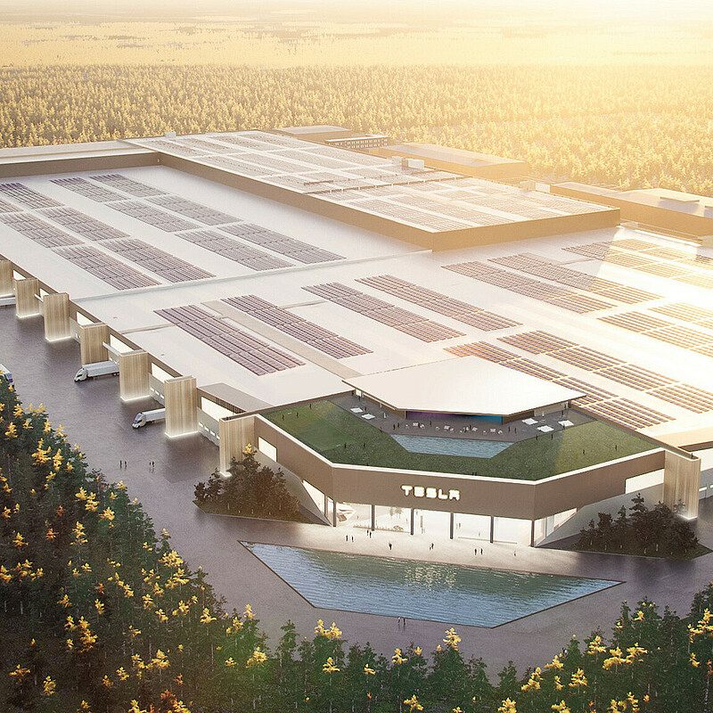 The first Tesla ‘Gigafactory’ in Europe is opening just outside Berlin.