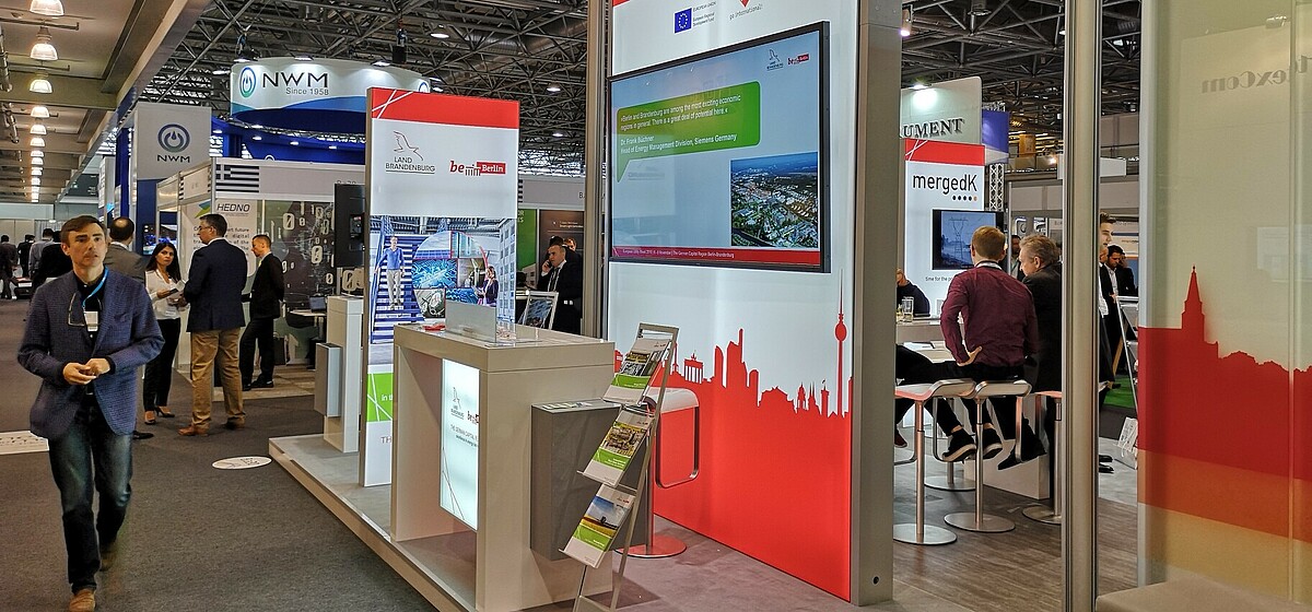 Berlin Brandenburg Booth at EUW 2018