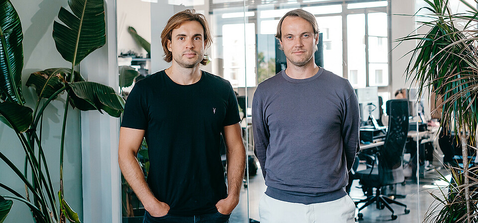 Two down to earth founders: Tony Schumacher and Thomas Antonioli of Terra One Terra One co-founders Tony Schumacher and Thomas Antonioli