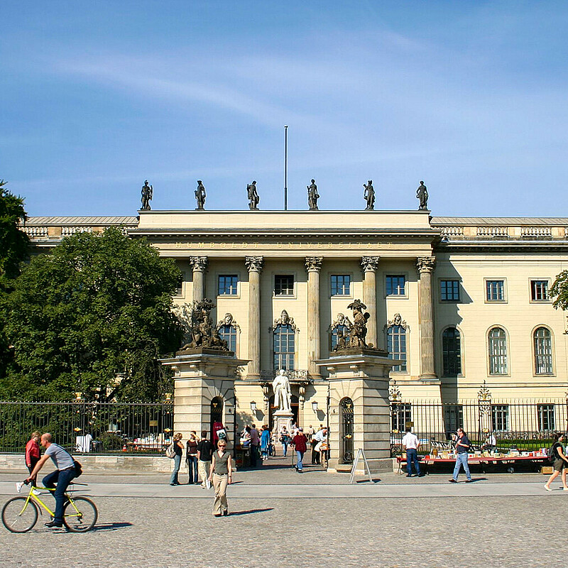 The main building of Humboldt University, the 18th century Prinz-Heinrich-Palais