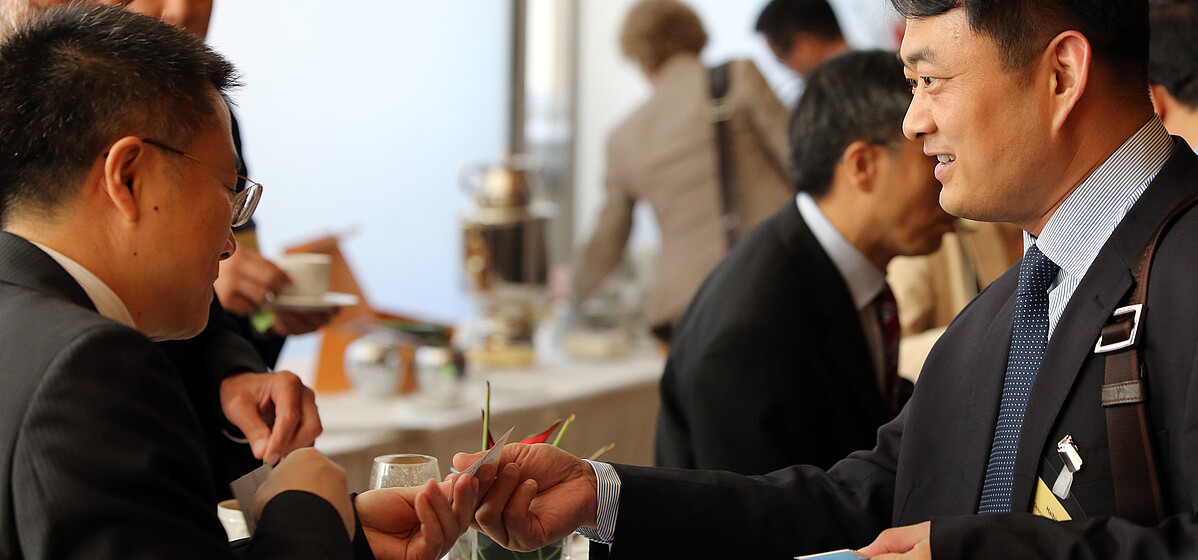 Asian business in Berlin Business Meeting at Asia Pacific Week in Berlin