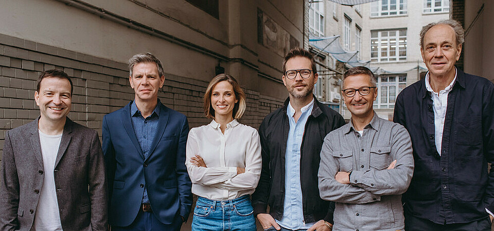 Founding team of the Rulemapping Group (from left to right): Dirk Woywood, Tilo Wend, Ina Remmers, Till Behnke, Matthes Scheinhardt and Stephan Breidenbach. Founding team of the Rulemapping Group (from left to right): Dirk Woywood, Tilo Wend, Ina Remmers, Till Behnke, Matthes Scheinhardt and Stephan Breidenbach.
