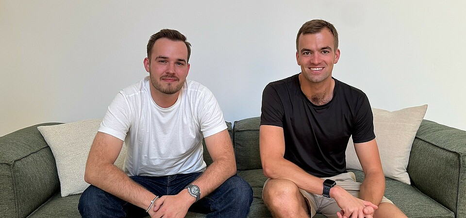 The Lyceum founders, Magnus Grünewald und Maximilian Niroomand 