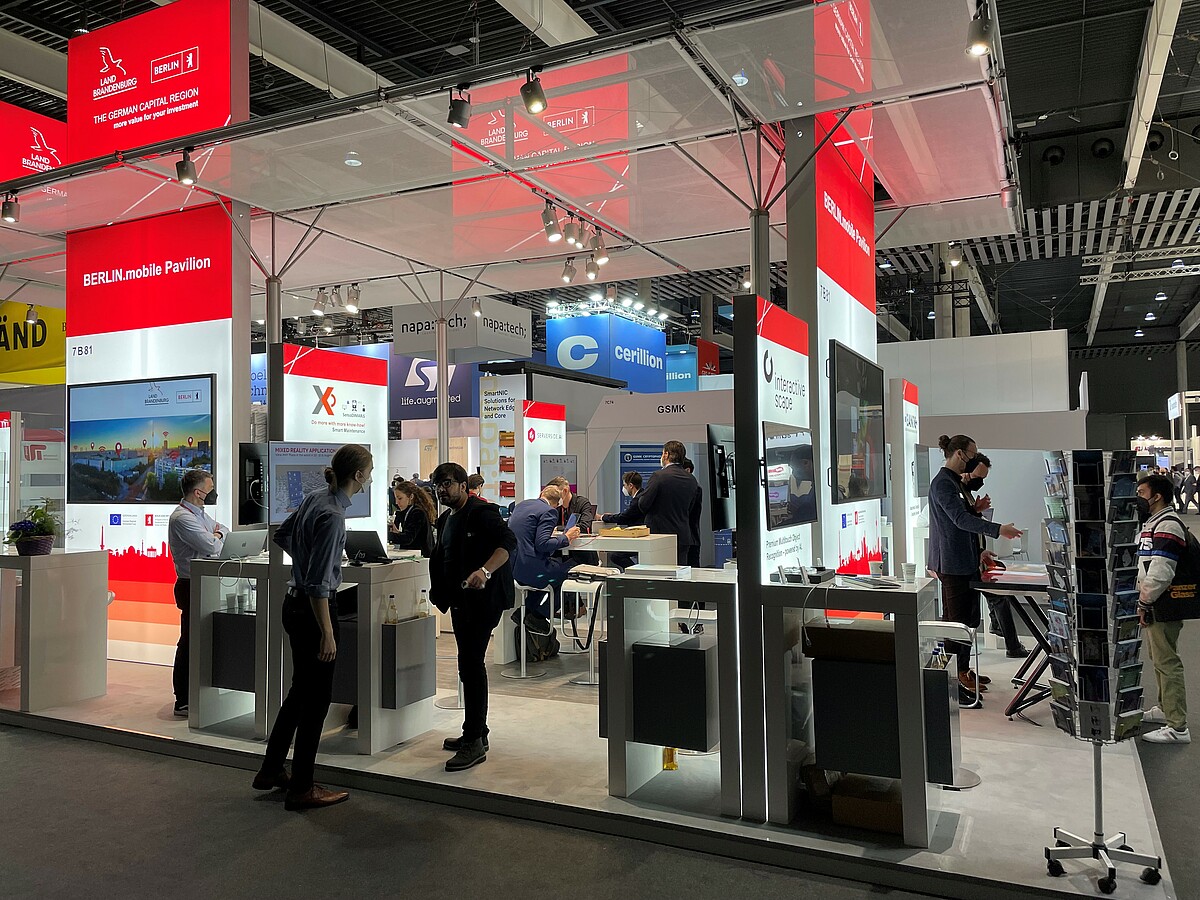 Berlin Pavilion at MWC 2022 Berlin Pavilion at MWC 2022