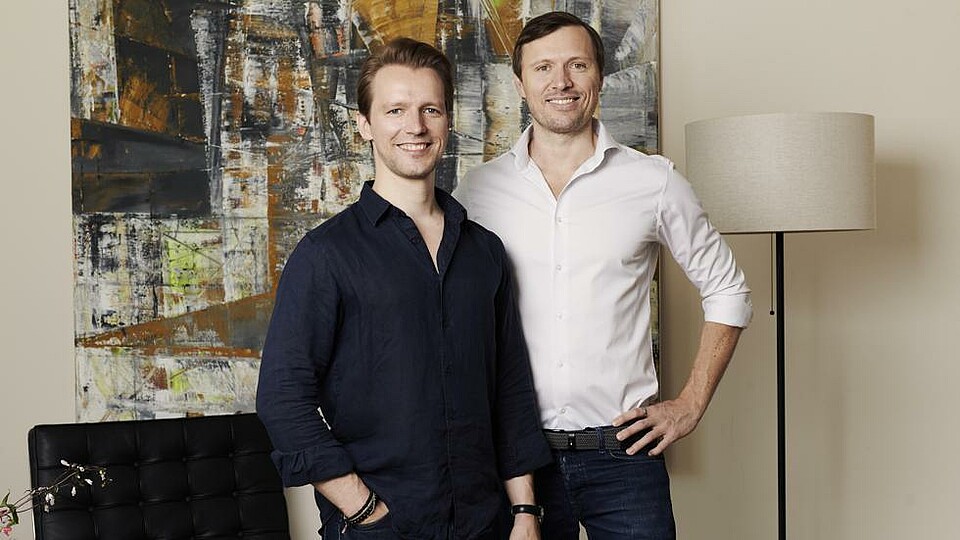 Nikolaus Thomale and Fabian Löhmer, Founders and Managing Directors of MYNE Nikolaus Thomale and Fabian Löhmer, Founders and Managing Directors of MYNE