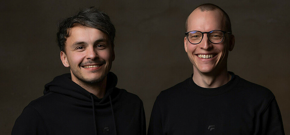 Max Schertel and Alexander Talkanitsa, co-founders of finmid Co-founders of finmid Max Schertel and Alexander Talkanitsa