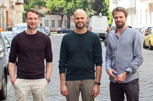 Thryve-Founders Thryve-Founders, Friedrich Lämmel, John Trimpop, and Paul Burggraf