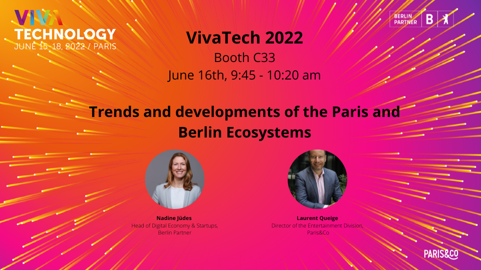 VivaTech 2022 Berlin-Paris Panel VivaTech 2022 Berlin-Paris Panel